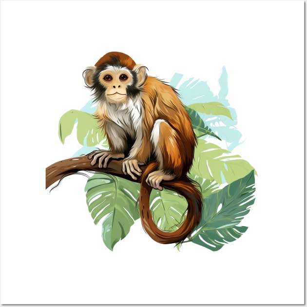 Squirrel Monkey Wall Art by zooleisurelife